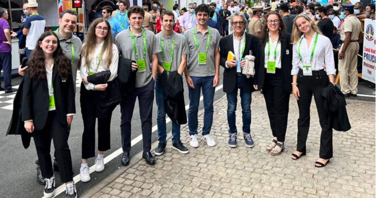 La delegació andorrana a les Olimpíades.