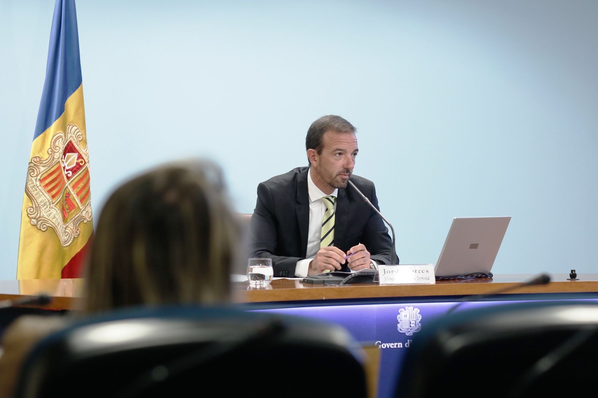 El ministre d'Ordenament Territorial, Jordi Torres Falcó.