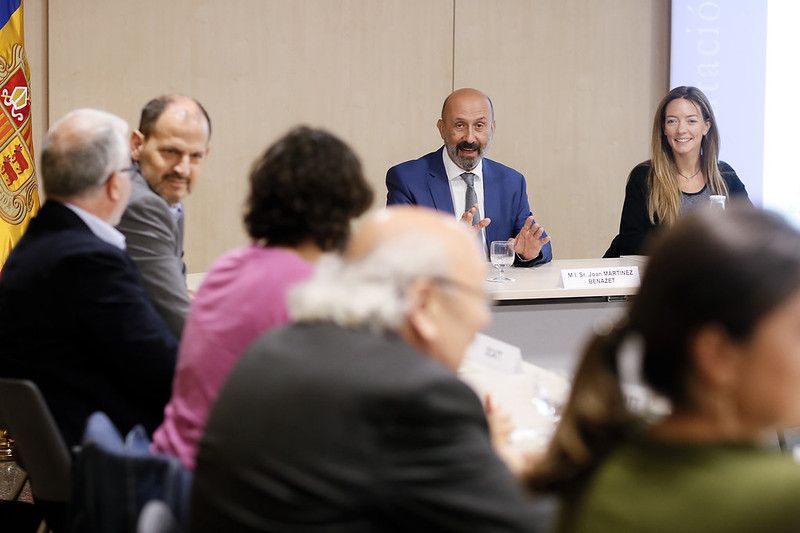 Un instant de la reunió.