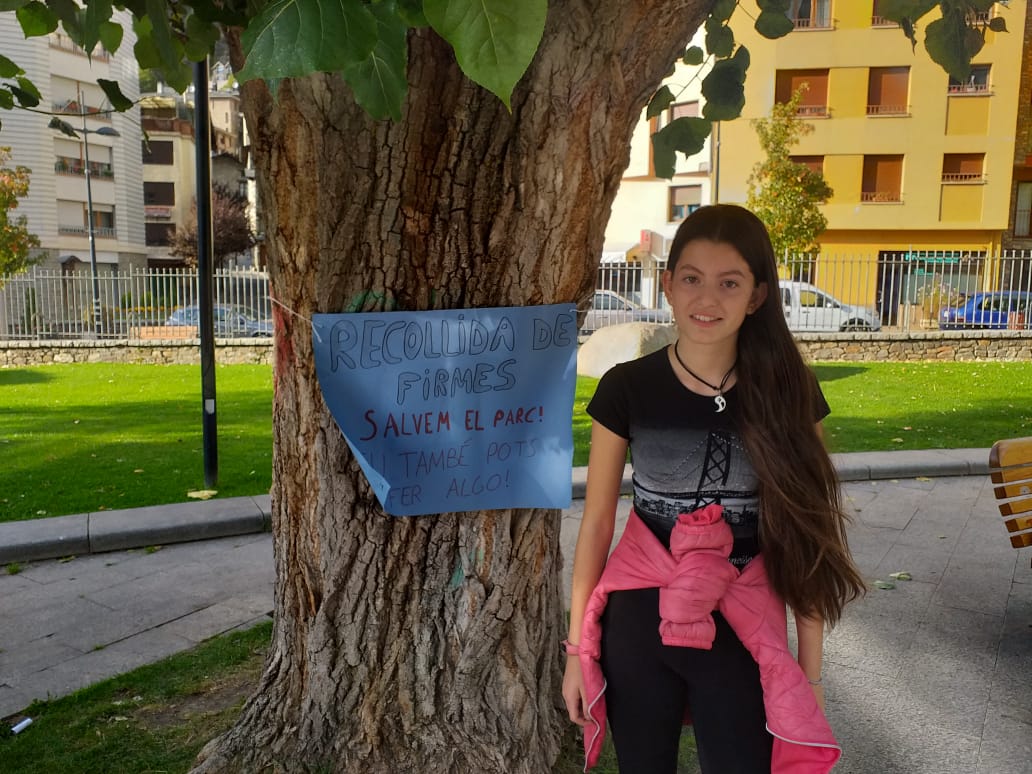 Ariadna Blanch, al Prat Gran.