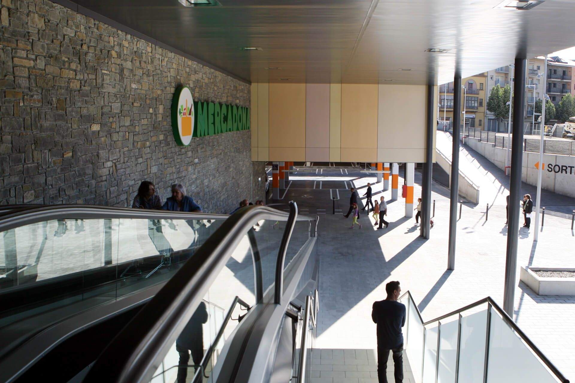 Una imatge del Mercadona de la Seu.