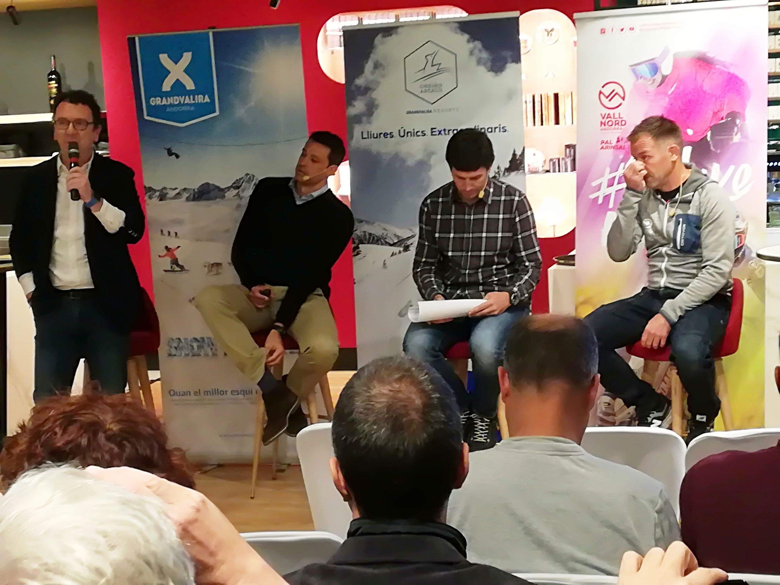 Un moment de la presentació de les novetats de les estacions d'esquí per a la temporada 2019-2020.