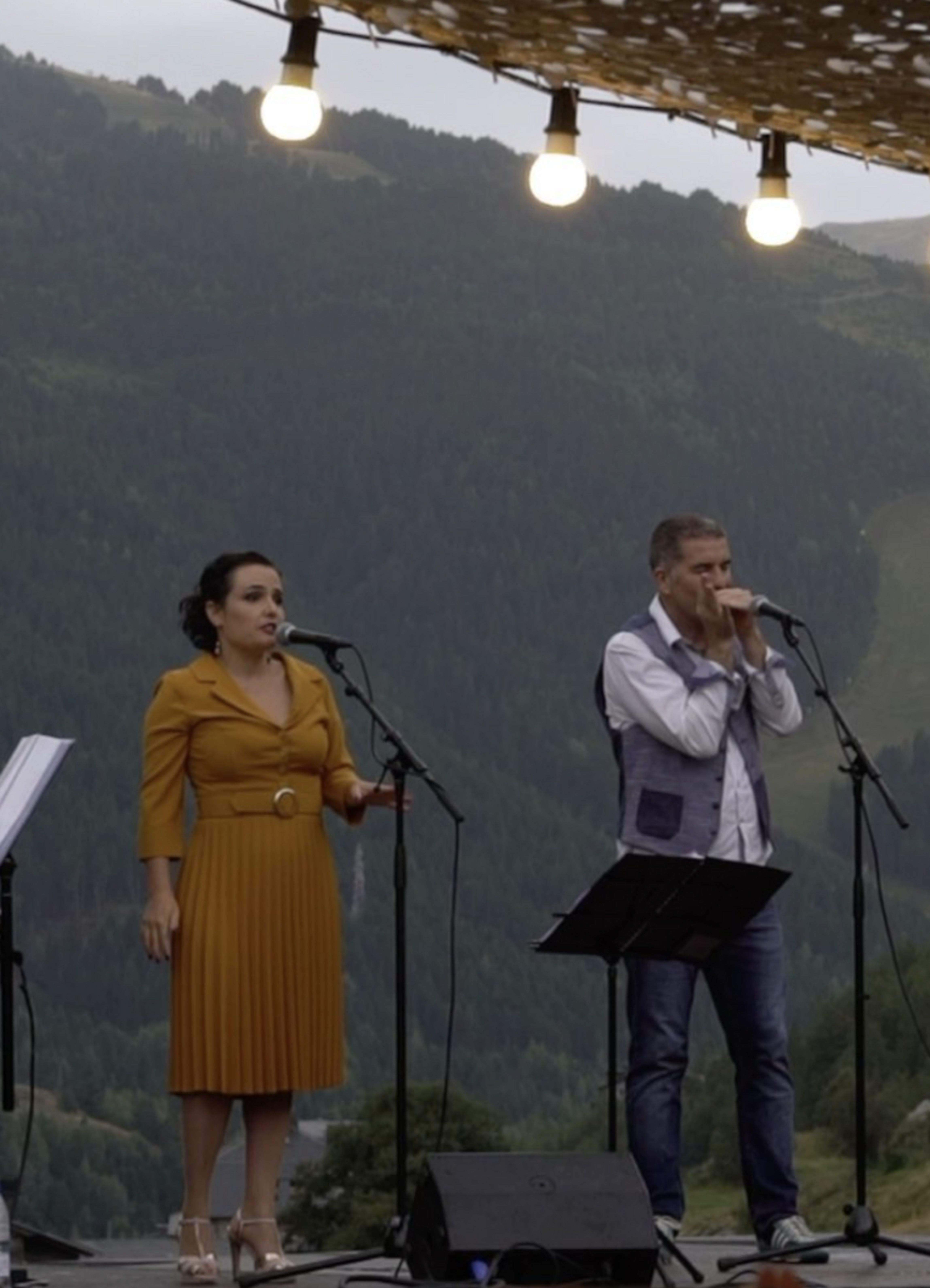 Una de les actuacions.