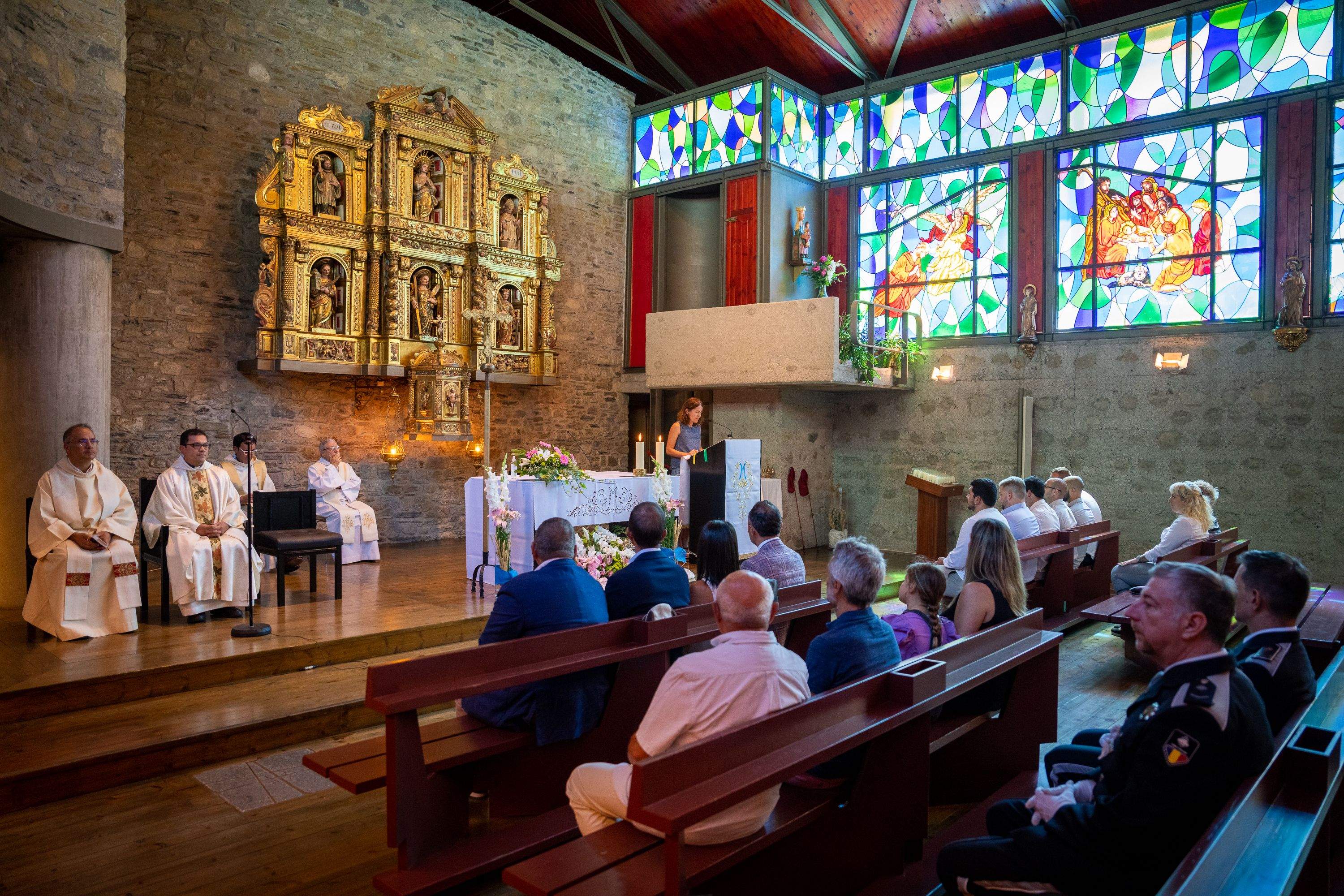 Missa de Sant Roc celebrada a Encamp