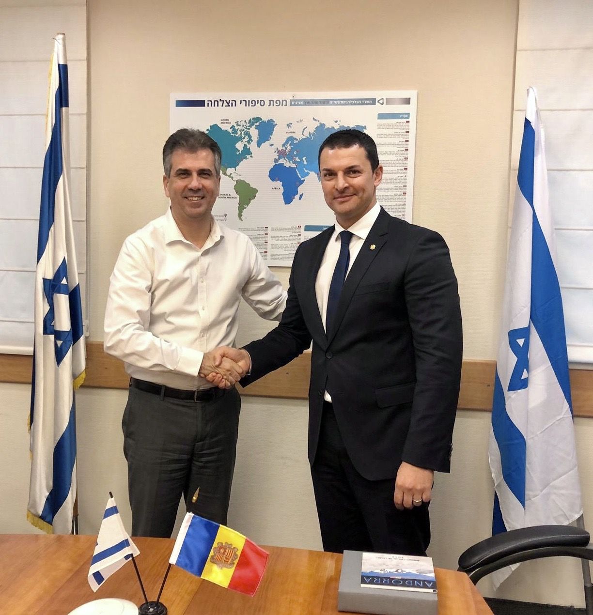 Tret de sortida a la negociació de la signatura d’un CDI entre Andorra i Israel
