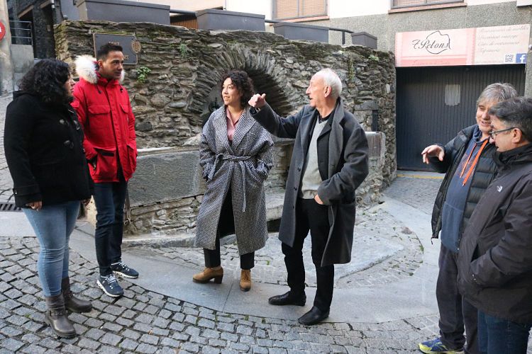 Els membres de la candidatura Units pel Canvi.