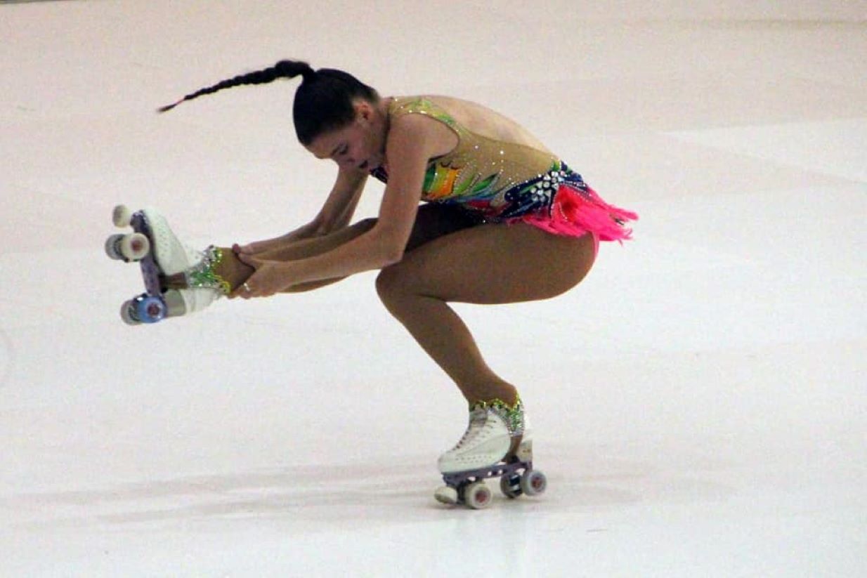 La patinadora andorrana Anna Palacios.