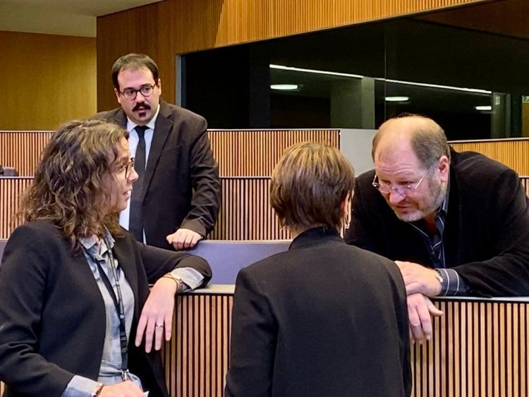 Consellers generals del PS durant una sessió.