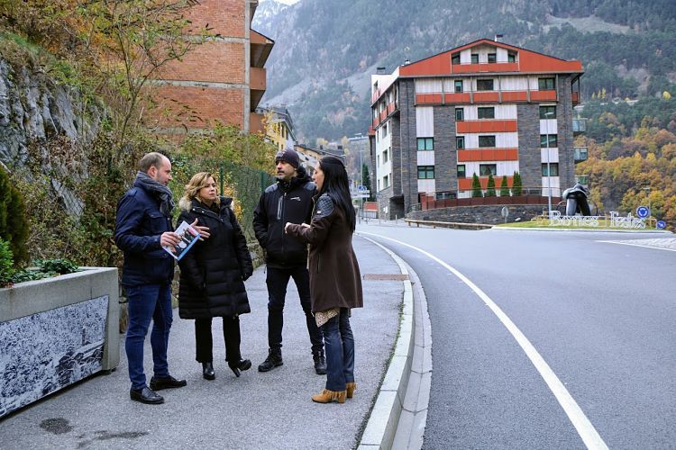 Els candidats de la formació, durant l'acte d'aquest matí.