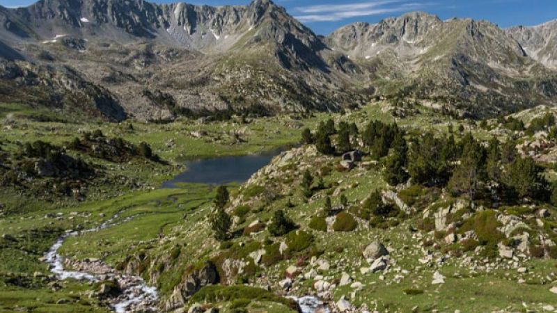 Un indret de la Vall.