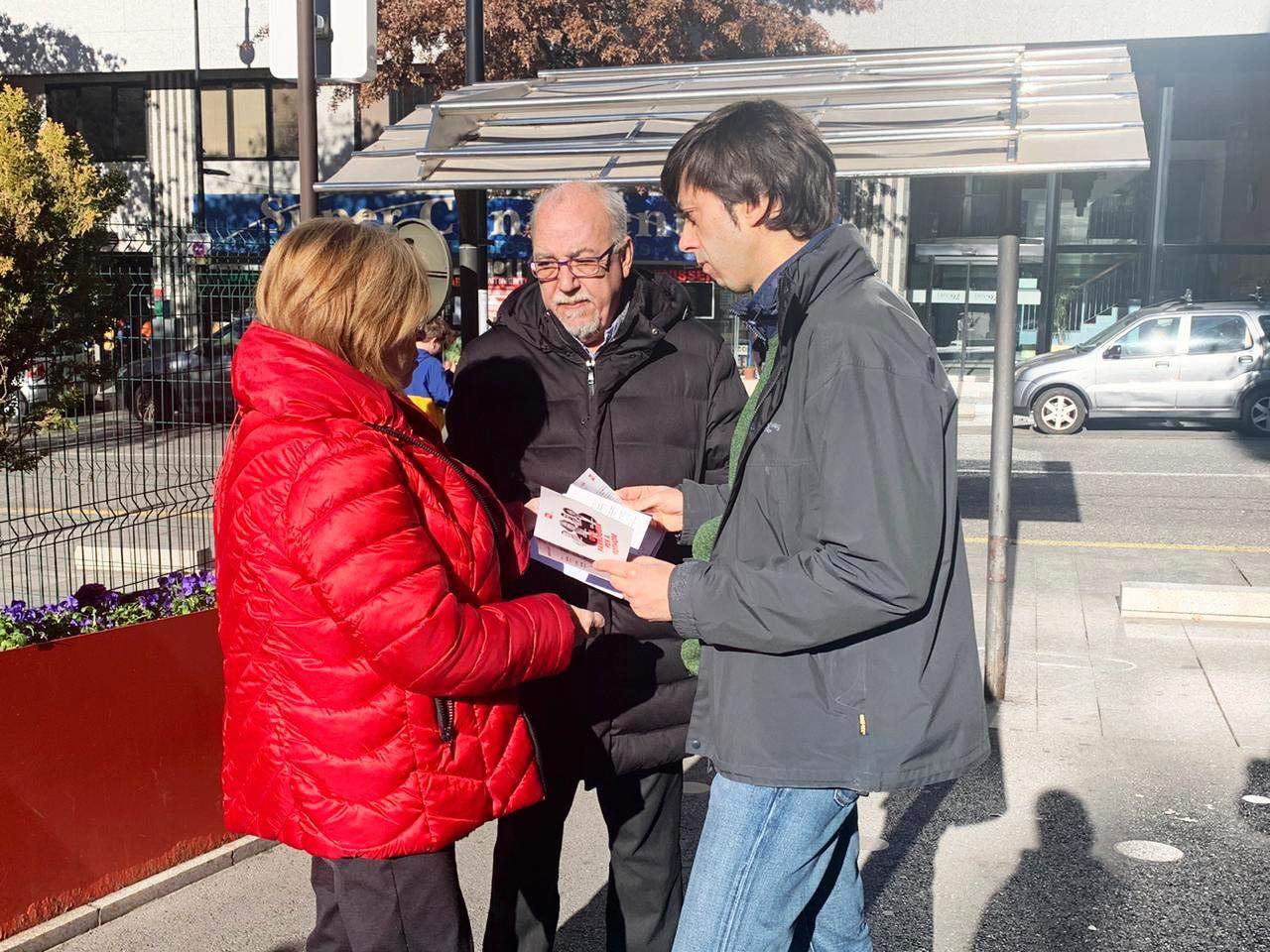 Carmona, Rechi i González aquest dissabte a Andorra la Vella.