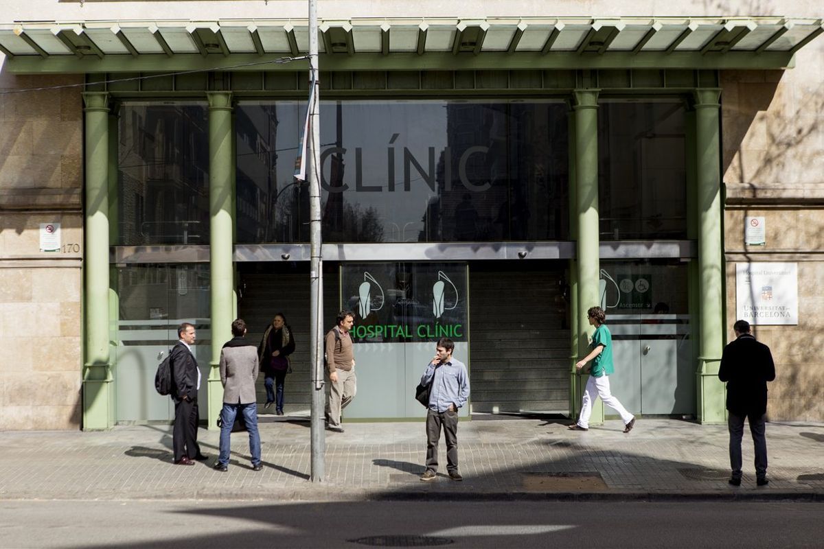 L'Hospital Clínic de Barcelona.