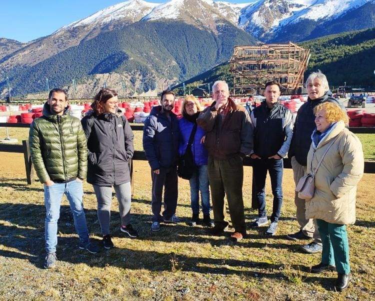 Membres d'Units pel Canvi a Naturlàndia.