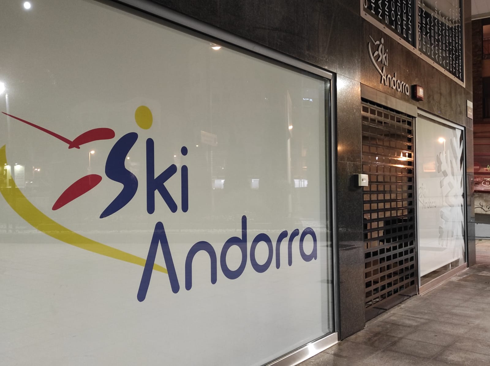 Les antigues Instal·lacions d'Ski Andorra.