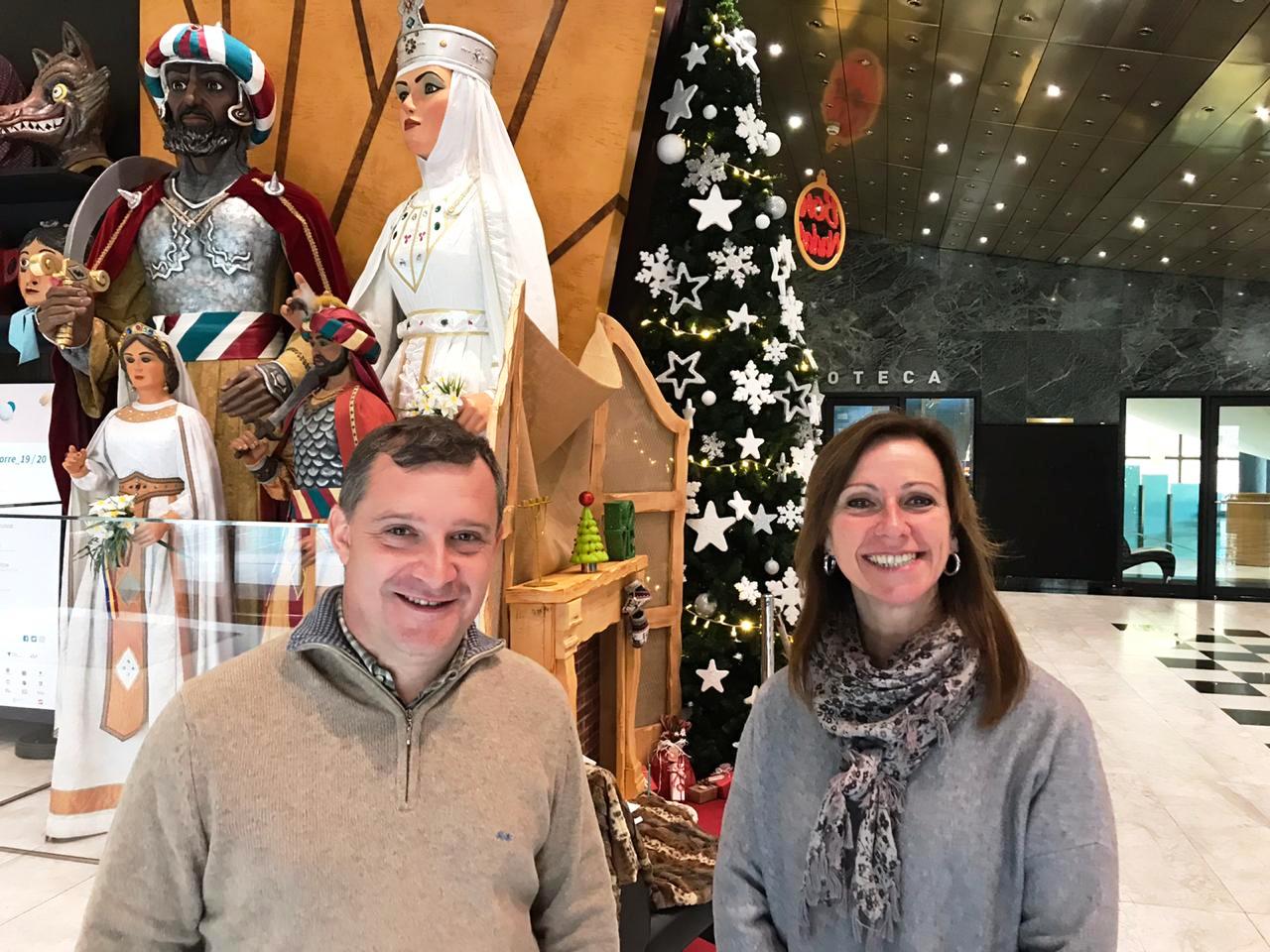 Josep Majoral i Mireia Codina.