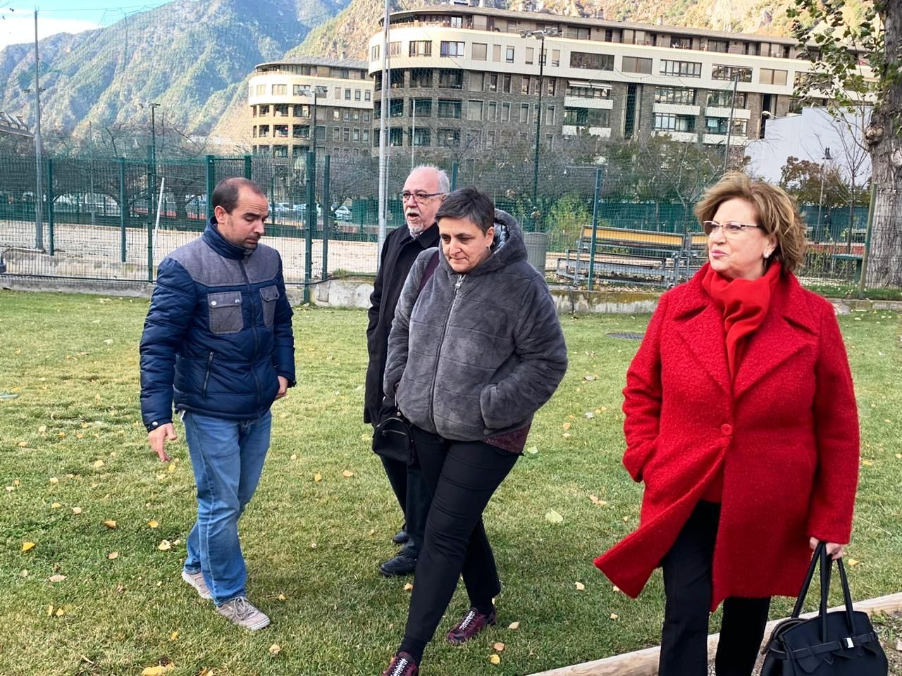 Candidats del PS a Andorra la Vella.