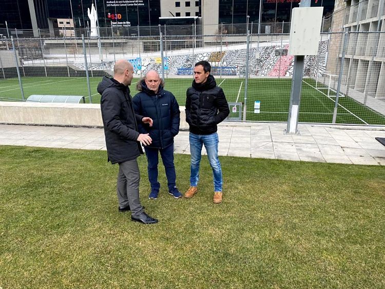 Candidats de DA a les pistes del Prat del Roure.