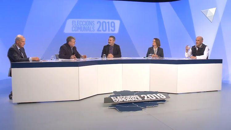 Un instant del debat.