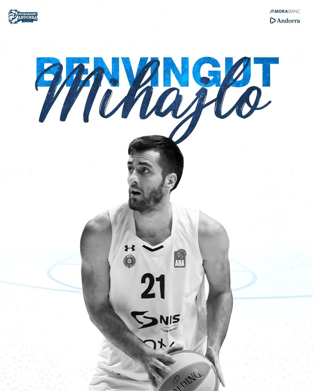 El nou fitxatge del MoraBanc, Mihajlo Andric