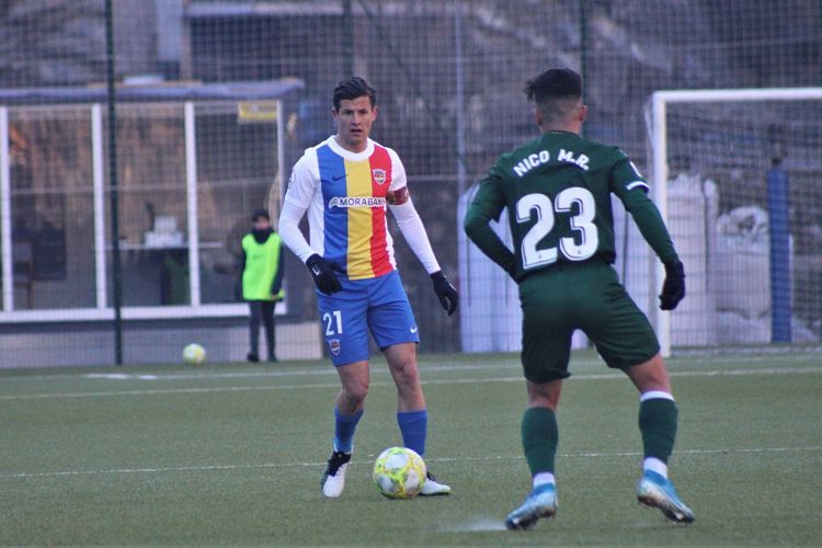 Un instant del partit.