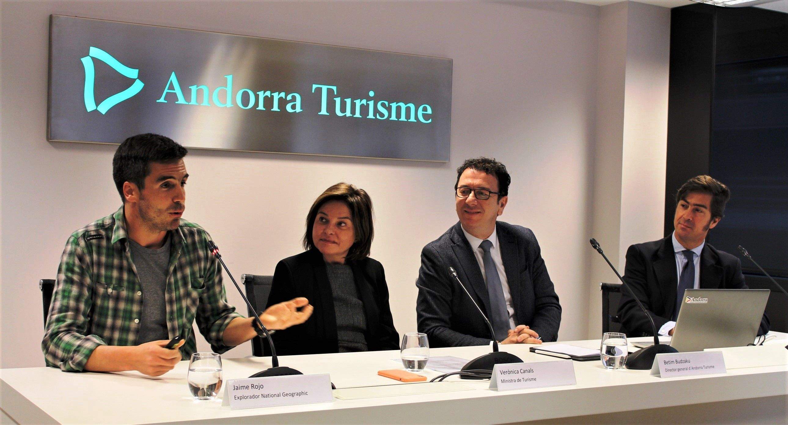 Presentació de l'acord d'Andorra Turisme amb National Geographic.