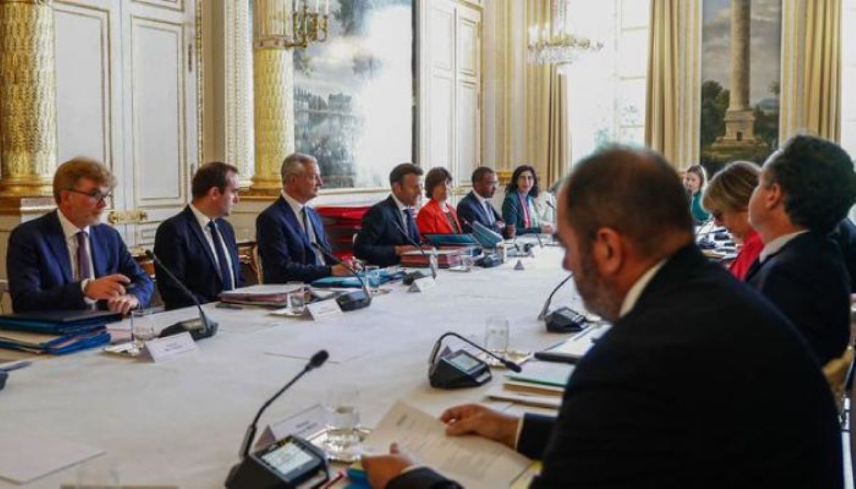 El consell de ministres d'aquest dimecres a París.
