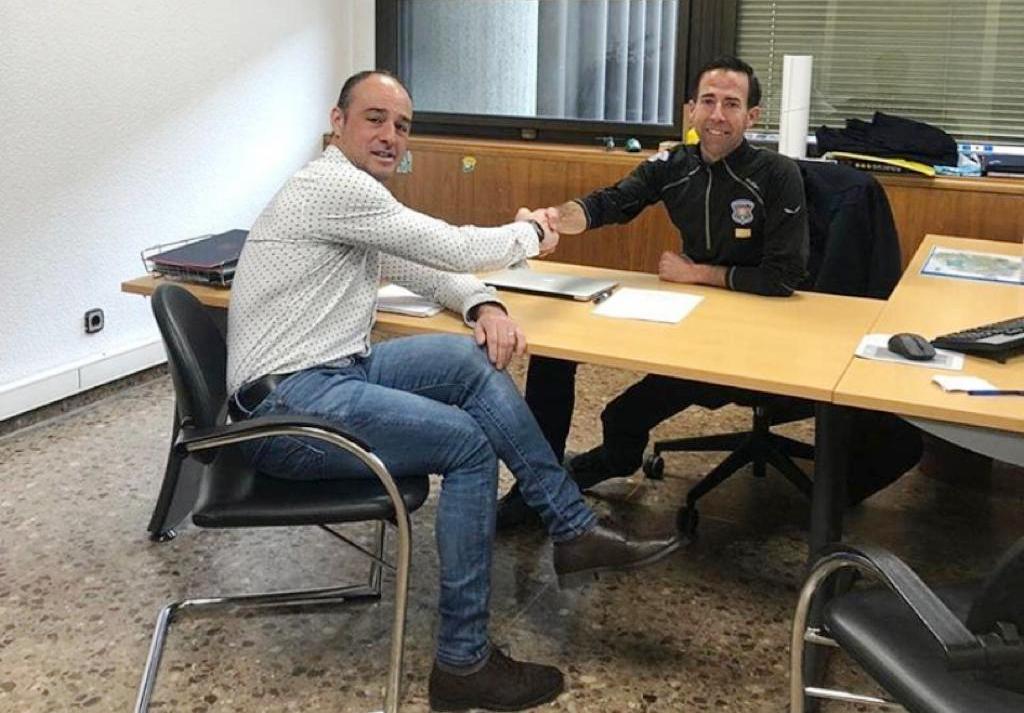 Rossell i Teixidó han escenificat el traspàs de poders.