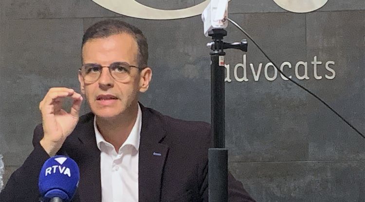 L'advocat Josep Antoni Silvestre.