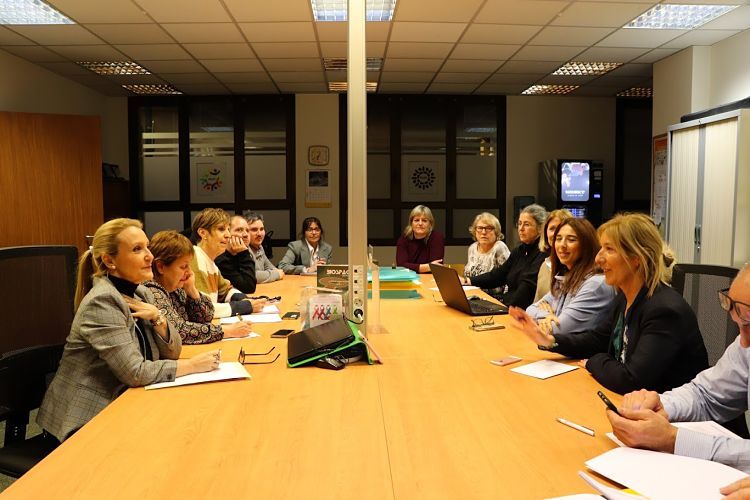 Un instant de la reunió.