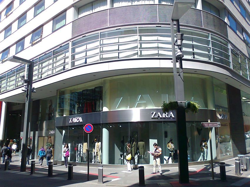 La botiga Zara a Andorra la Vella.