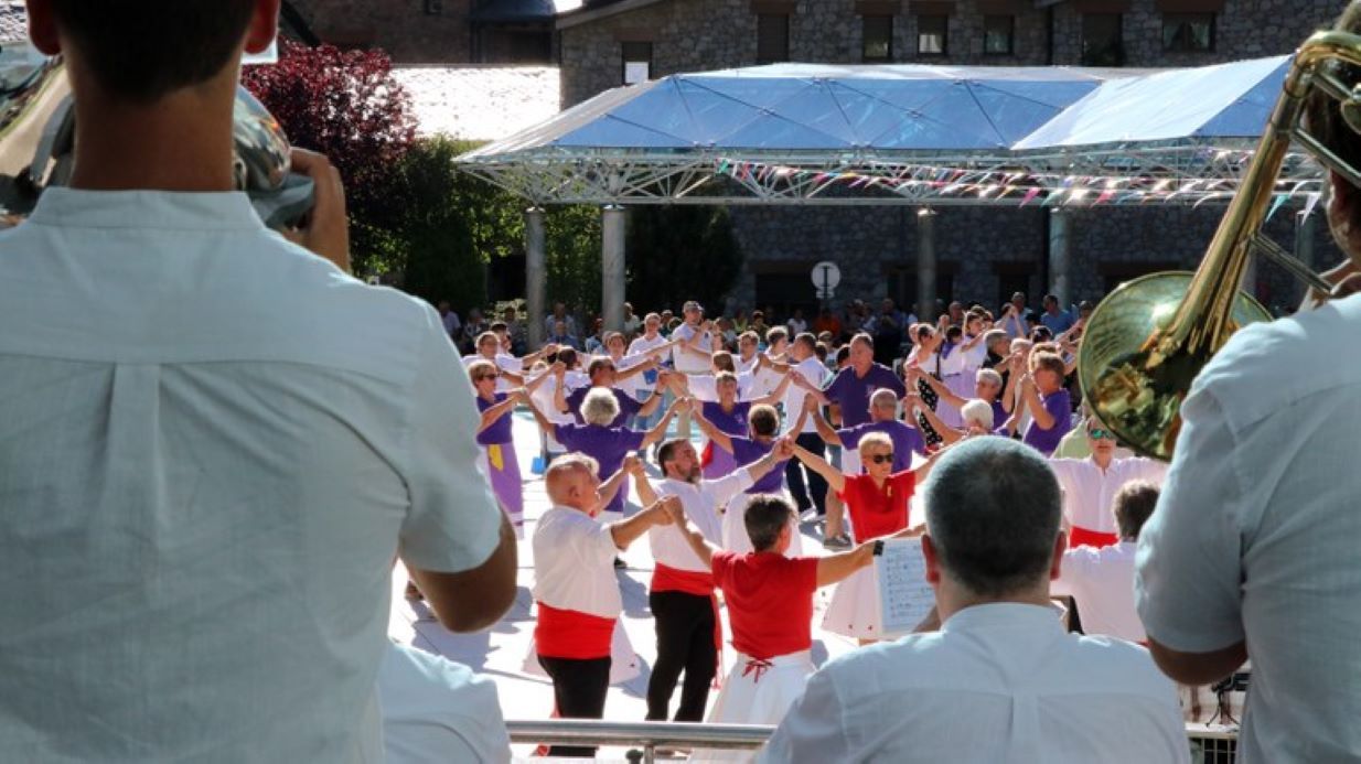 Una imatge del concurs de colles en la seva edició del 2019.