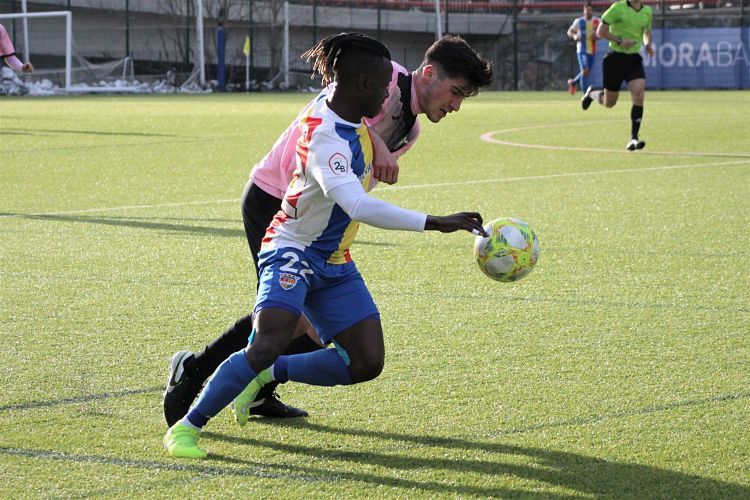 Musa, durant una acció del partit.