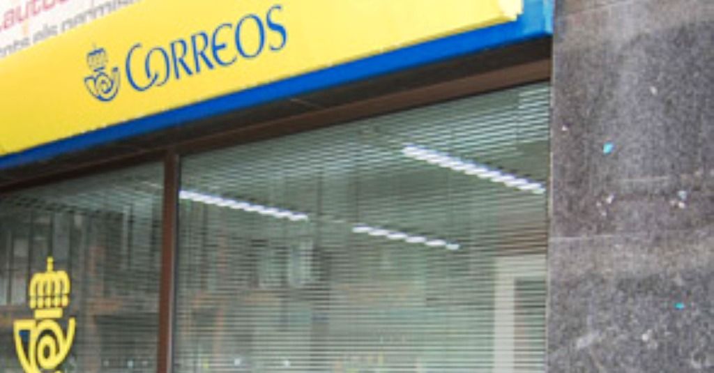 Oficina central de Correos espanyols.