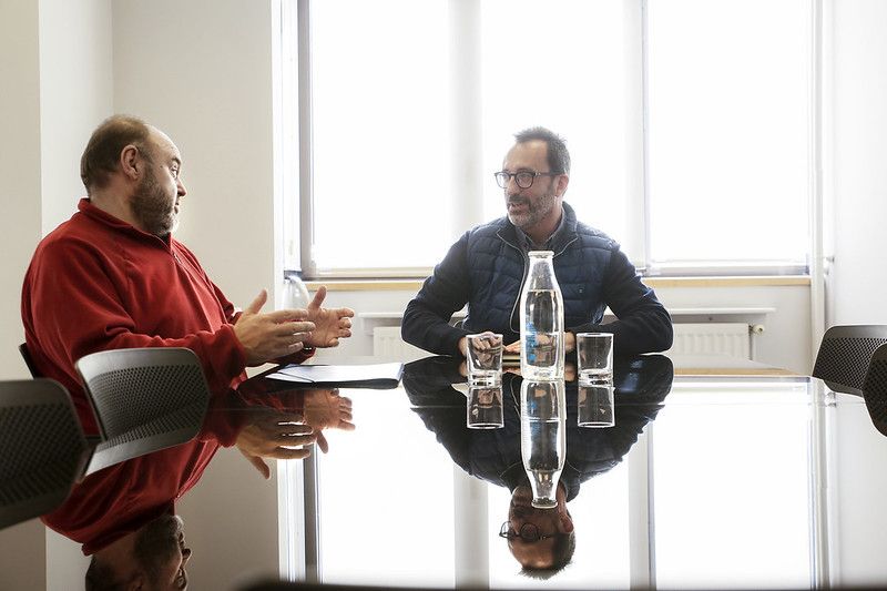 Un instant de la reunió.