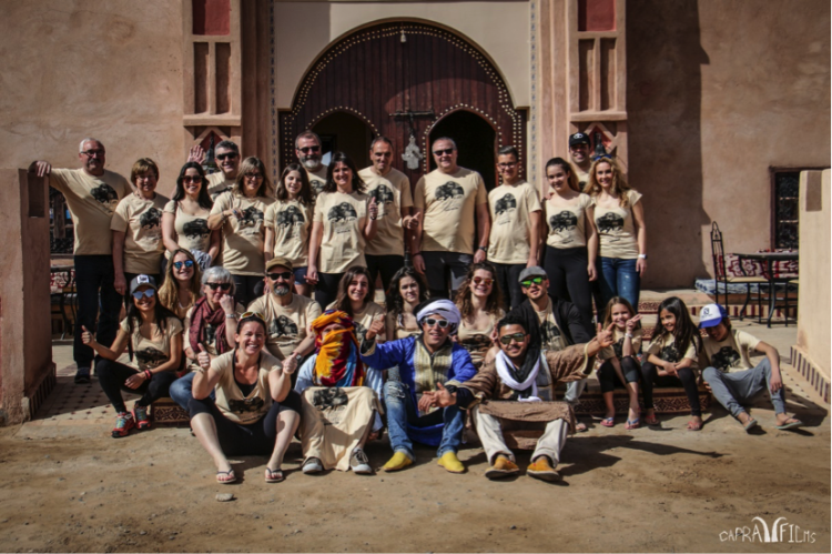 Foto de grup dels participants en una edició anterior.