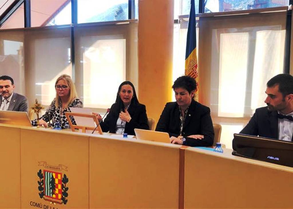 Una anterior sessió de comú de la Massana.