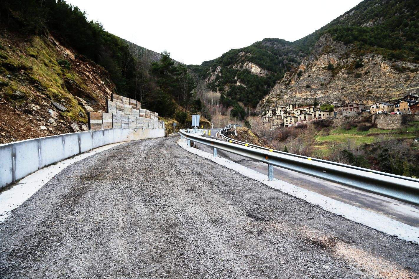 El tram on es faran els treballs.