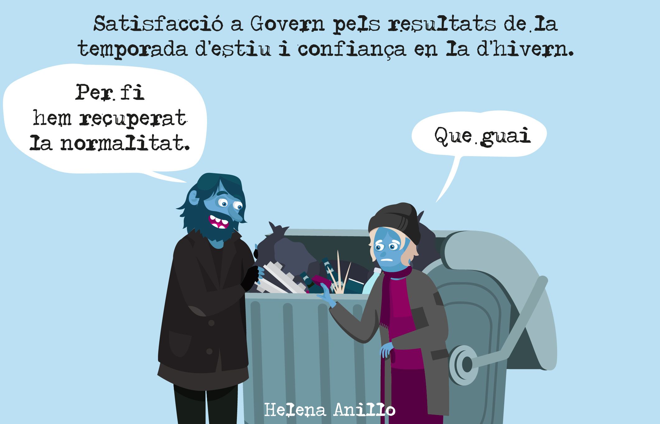 La normalitat recuperada.