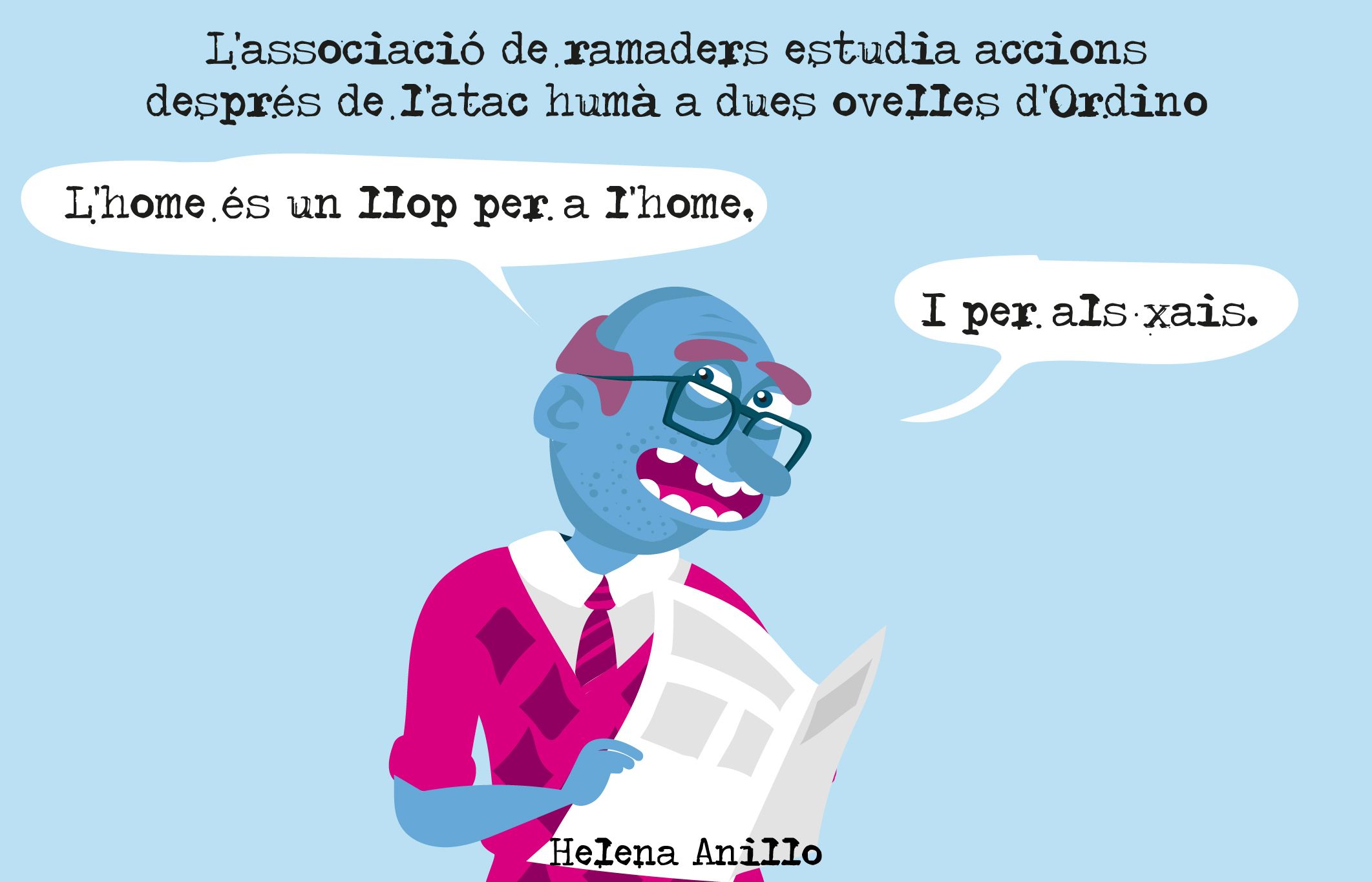 L'home també pot ser un llop.