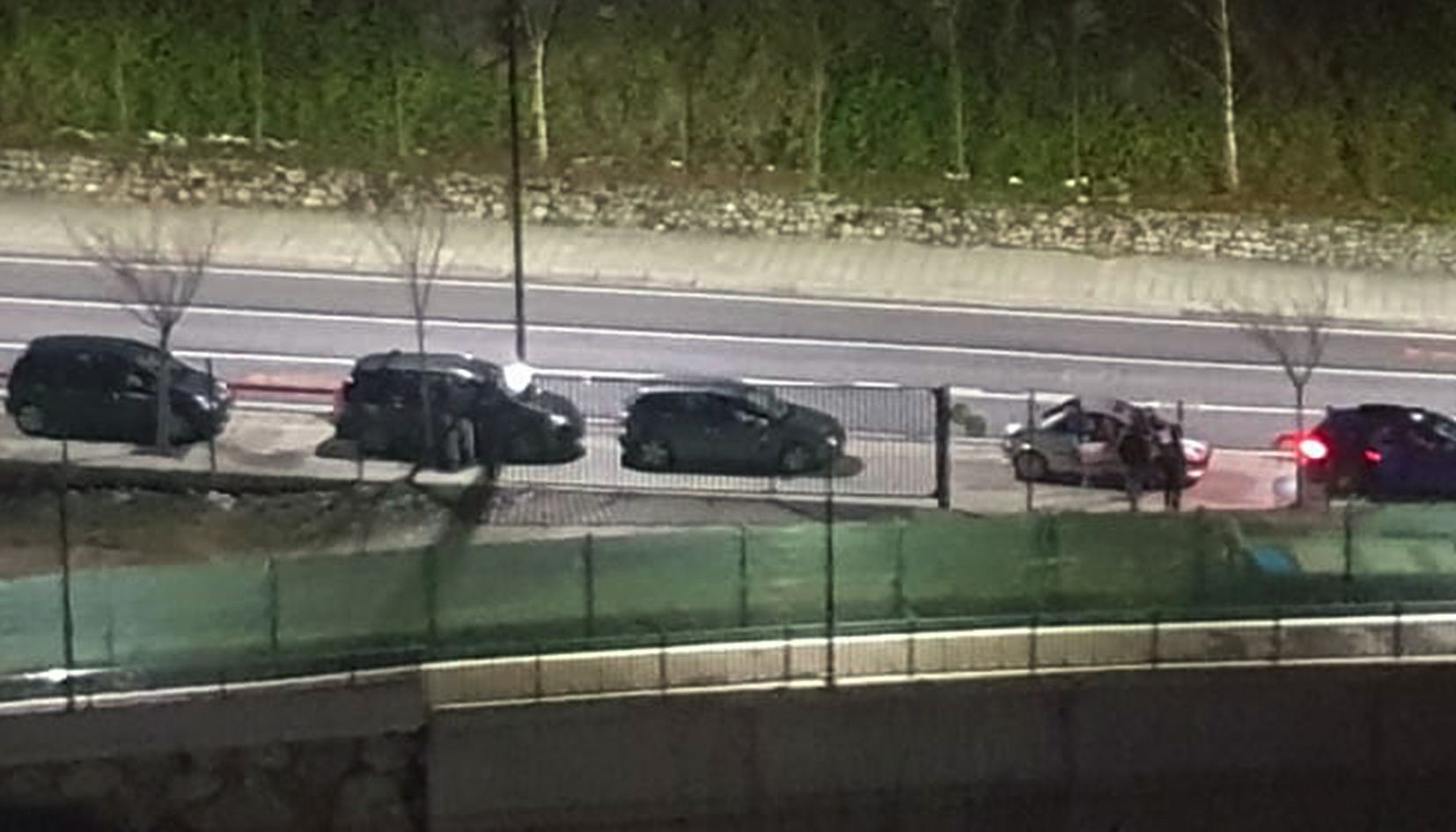 Una imatge del vial del Pobladó aquesta passada matinada.