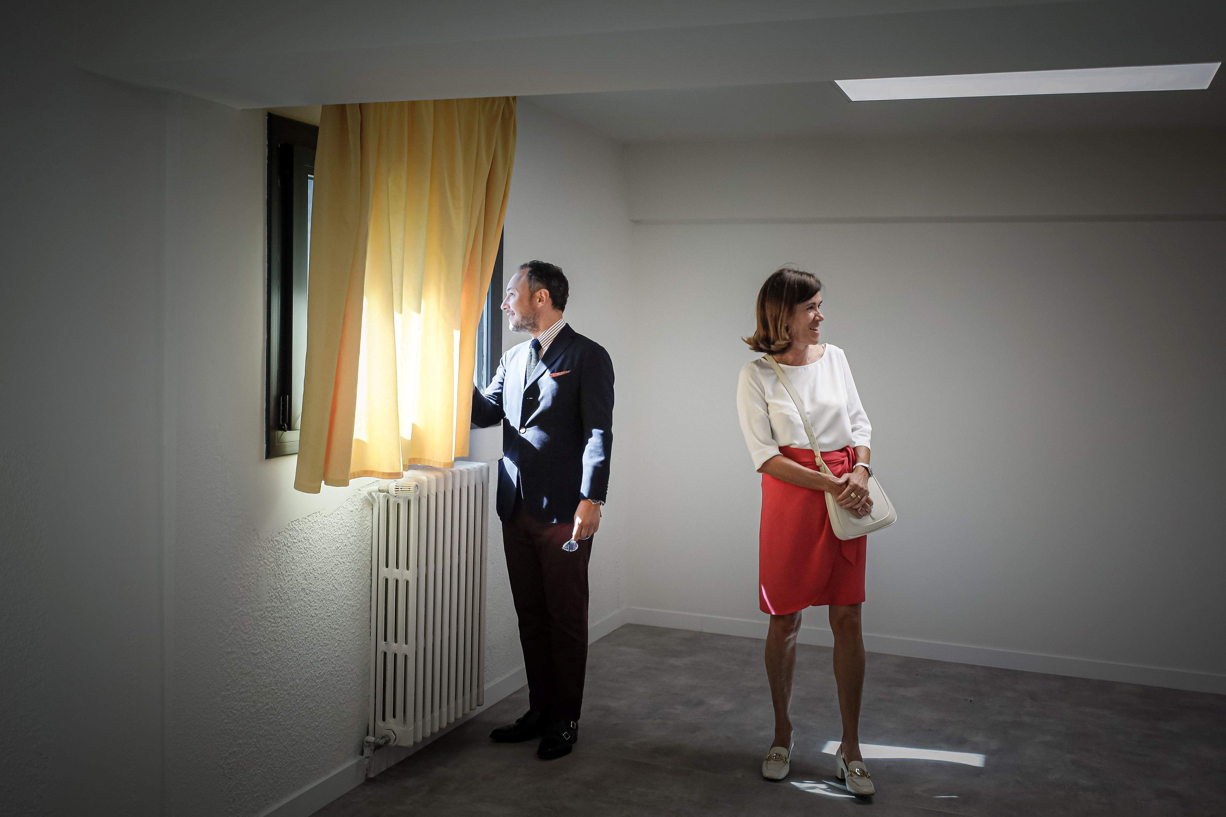 Espot i Vilarrubla durant la visita a les instal·lacions.