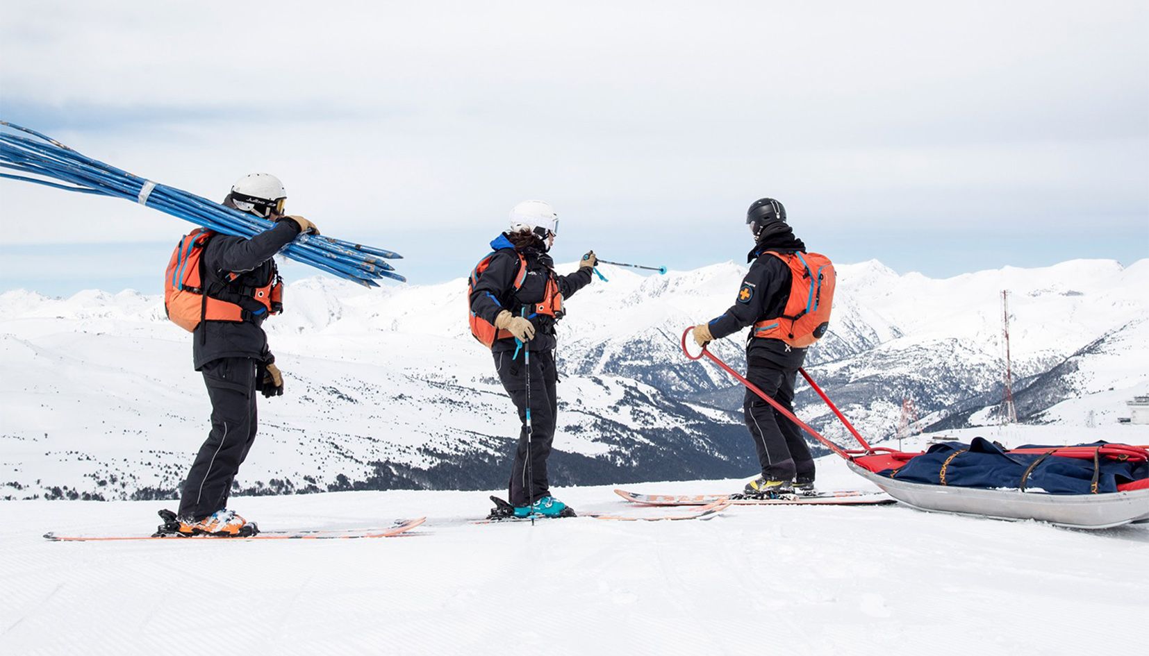 Formació de pisters en una imatge d'arxiu.
