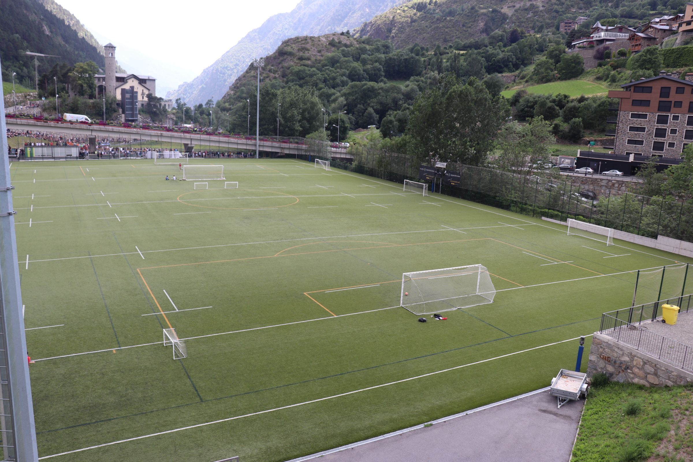 Una vista de la gespa de Prada de Moles.