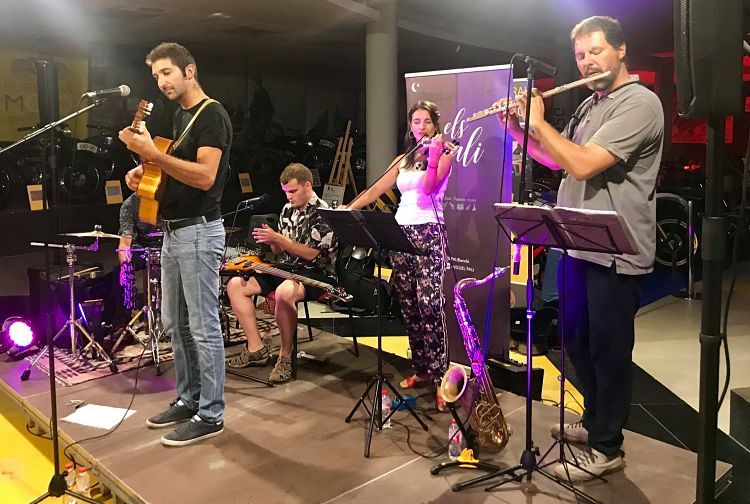 Una actuació anterior de Els Pali.