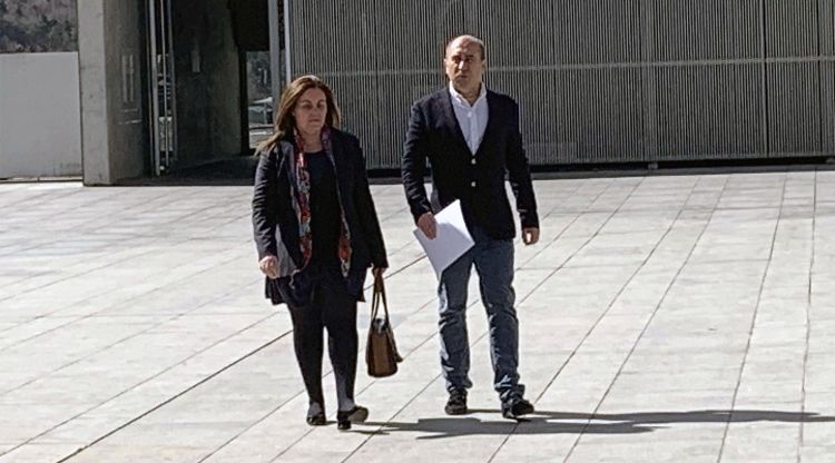 Raquel Fernández i Alfons Clavera d'Units pel Progrés d'Andorra (UPA).