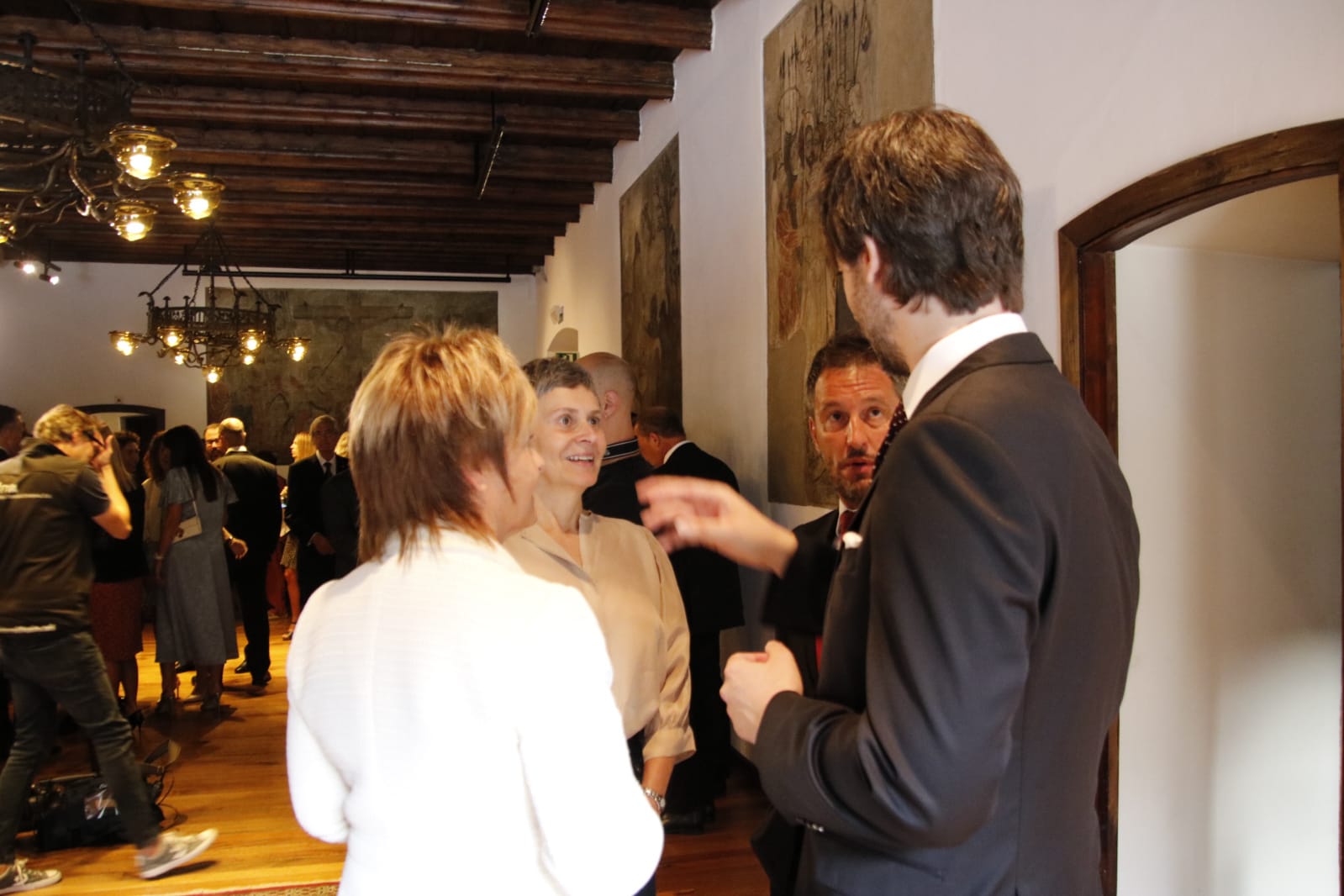 Palmitjavila, Vela, López i Enseñat aquest dijous a la Casa de la Vall.