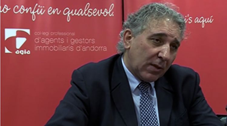 El president de l'Agia, Jordi Galobardes