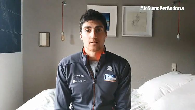 Irineu Esteve, en un moment del vídeo.