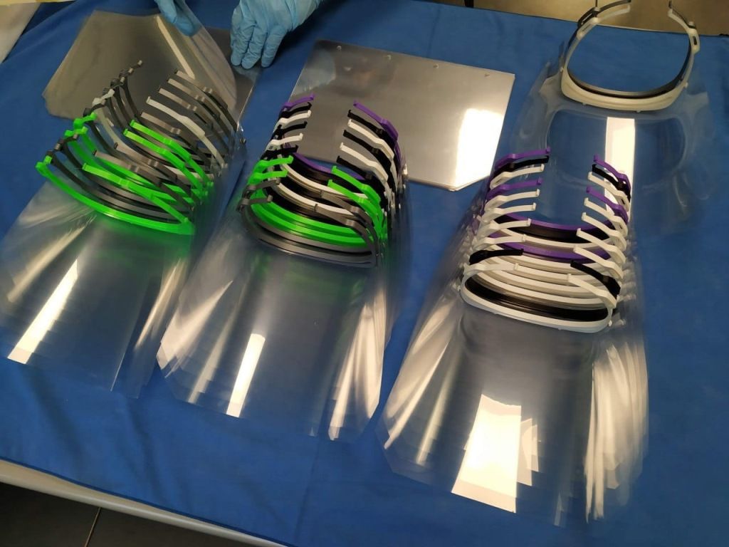 Protectors facials d'Andorra Makers.