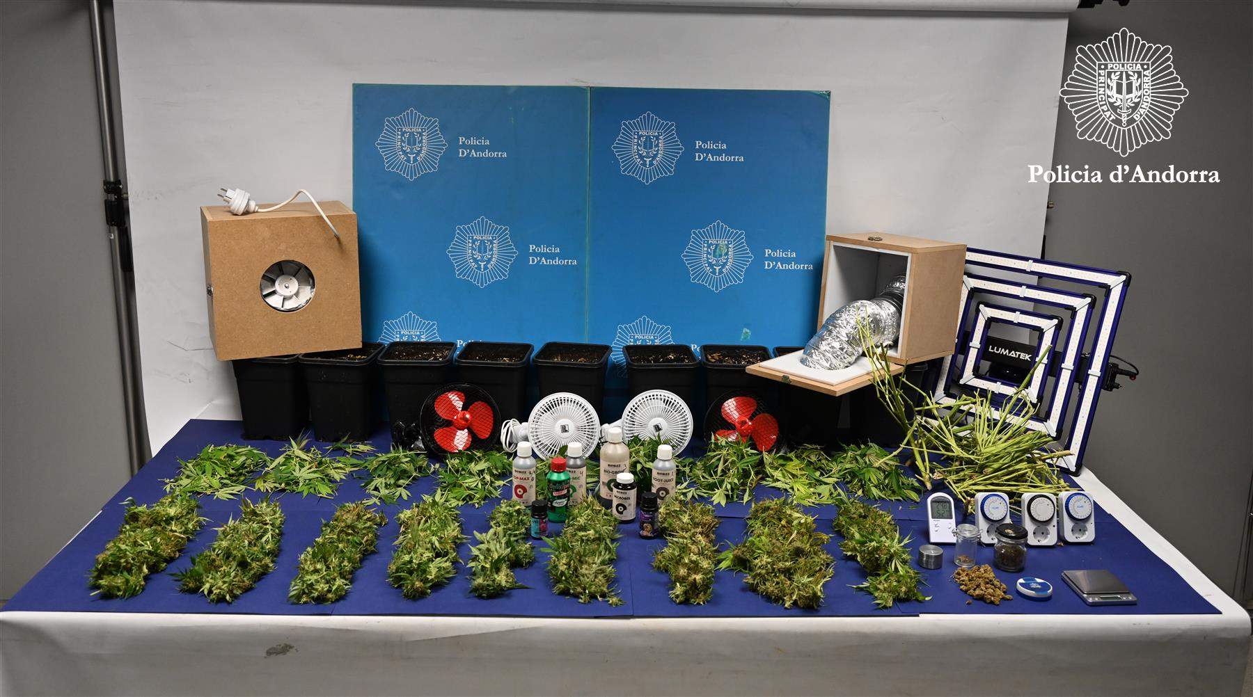 Tot el material comissat.